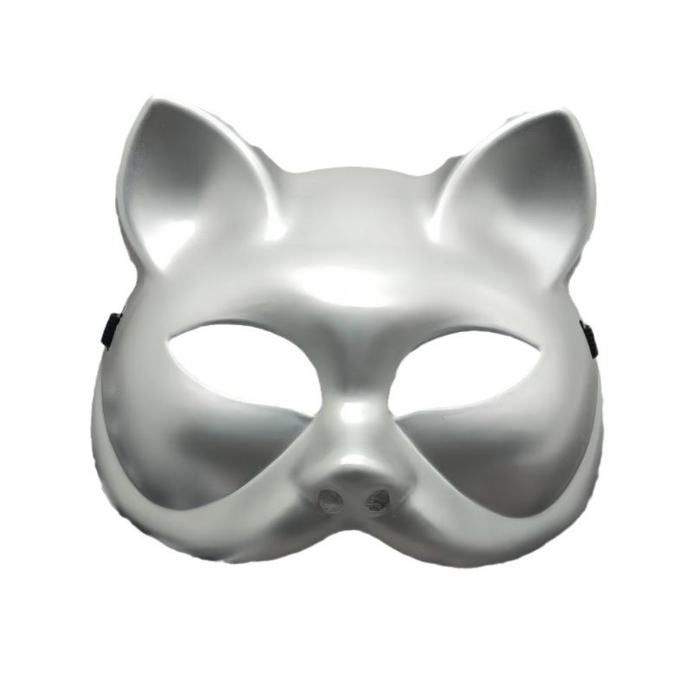Respirator Half Face - Пластиковая полумаска кошки для косплея, аниме-маска,