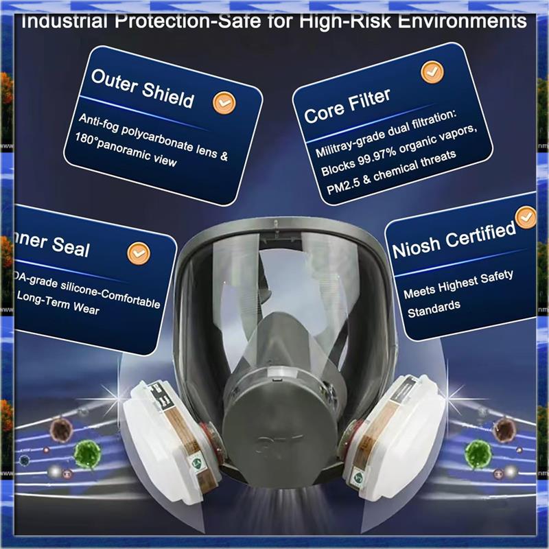 LJL многоразовая респираторная – обзор и цена Dust Mask Construction