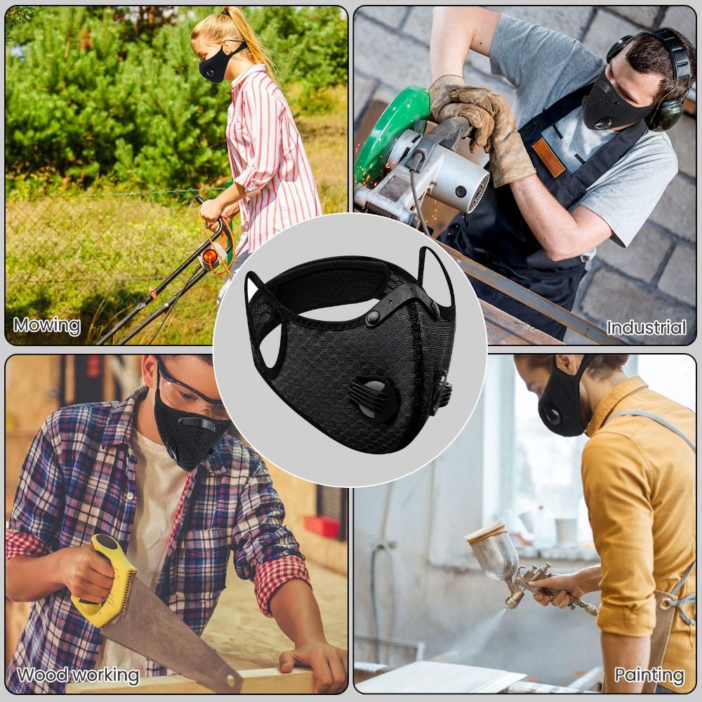 Дышащая эргономичная маска от  – обзор и цена Dust Mask Construction