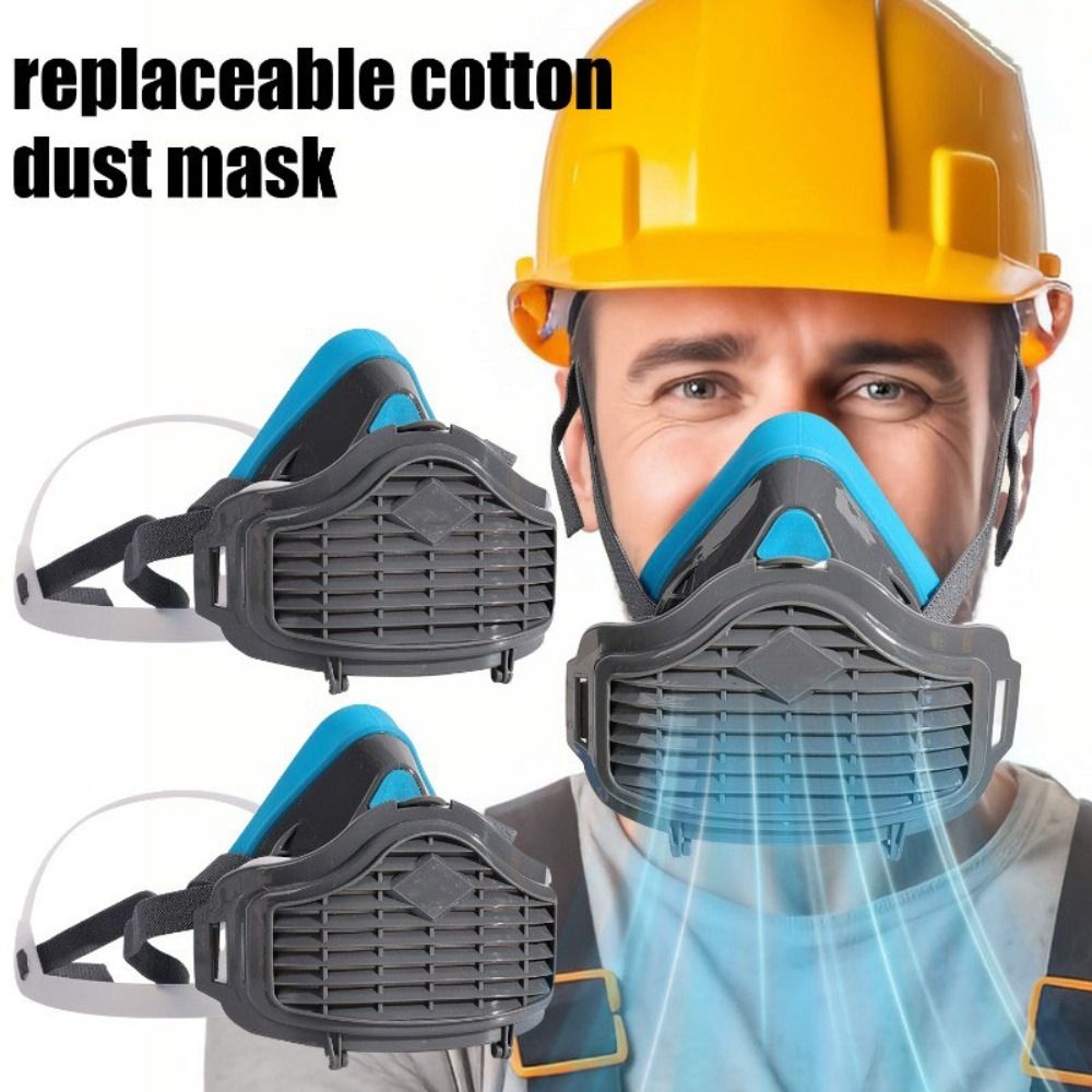 Силиконовая пылезащитная полум – обзор и цена Respirator Half Face