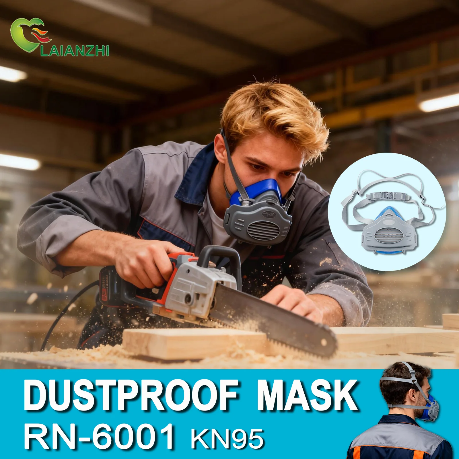 Пылезащитная силиконовая маска – обзор и цена Dust Mask Construction