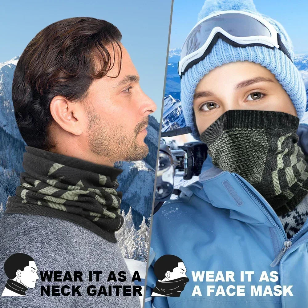 Зимняя мягкая бандана-кольцо,  – обзор и цена Sports Mask Breathable